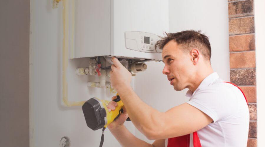 Local water heater installation in Manitou Beach, MI